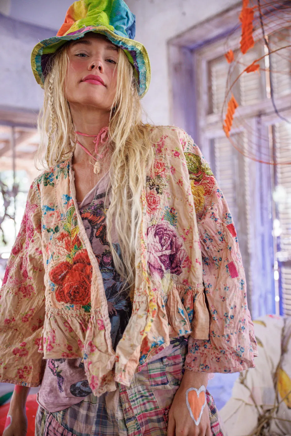 Quilted Lise Lotte Piano Shawl sold by Magnolia Pearl product image thumbnail 2