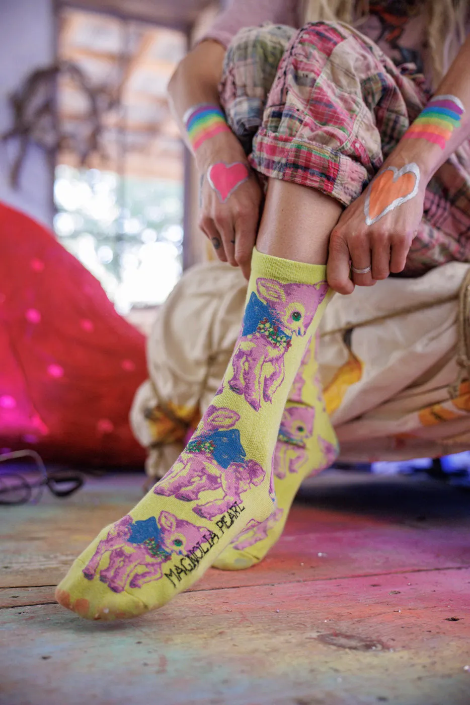 My Pet Deer MP Socks sold by Magnolia Pearl product image thumbnail 2