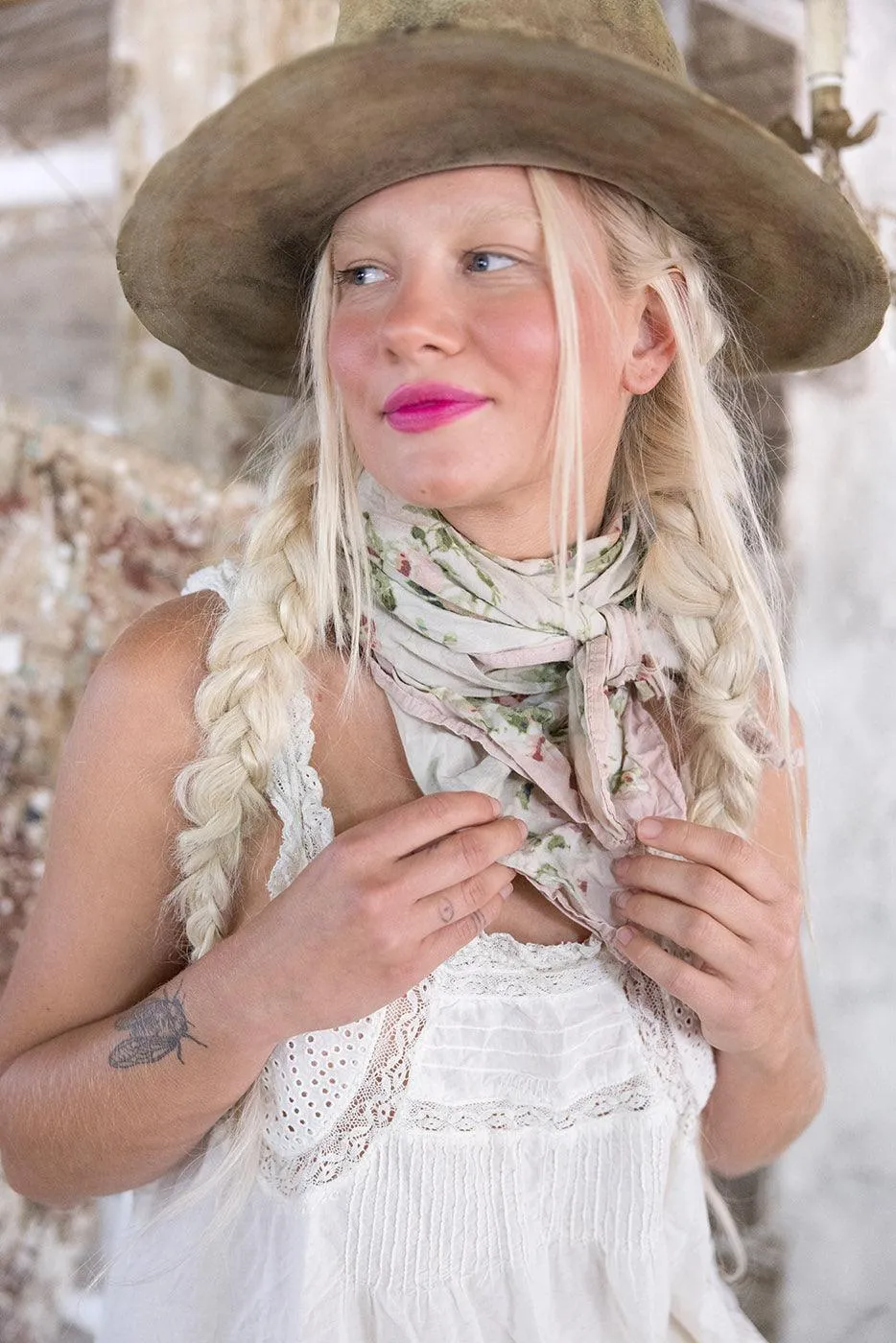 MP Love Co. Floral Scarf sold by Magnolia Pearl product image thumbnail 2