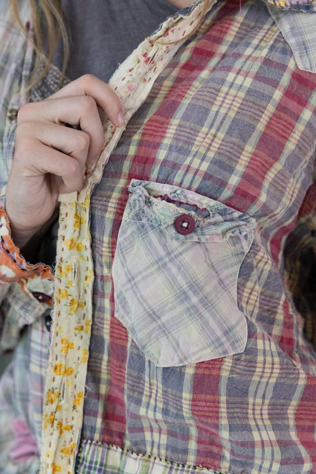 Kelly Western Shirt sold by Magnolia Pearl product image thumbnail 5