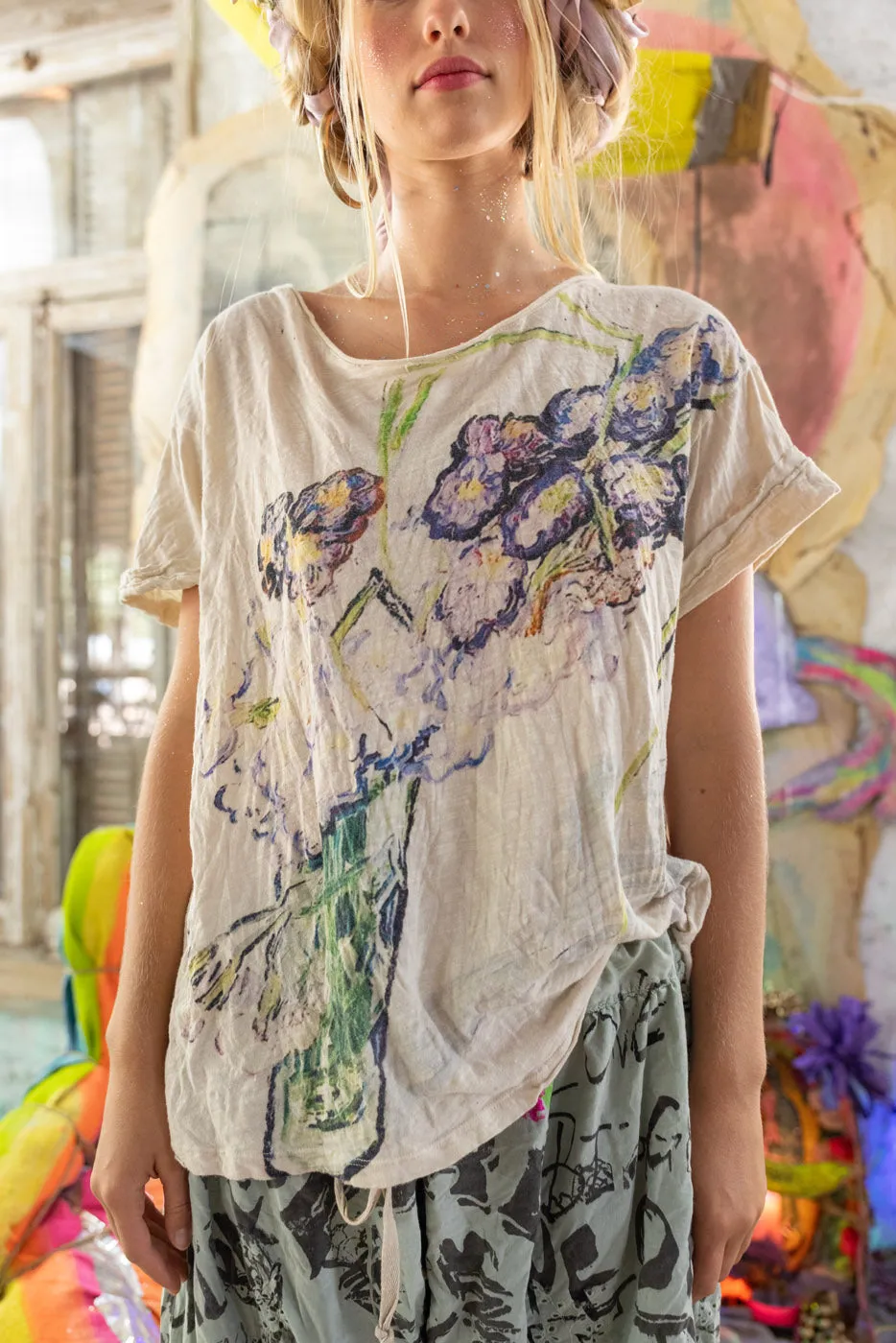 Vincent Still Life Tee sold by Magnolia Pearl product image thumbnail 3