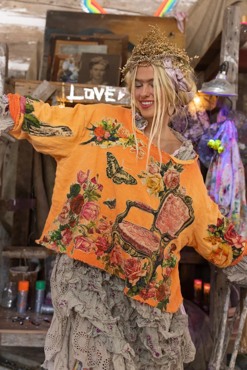 Ephemera Hermosa Sweatshirt sold by Magnolia Pearl