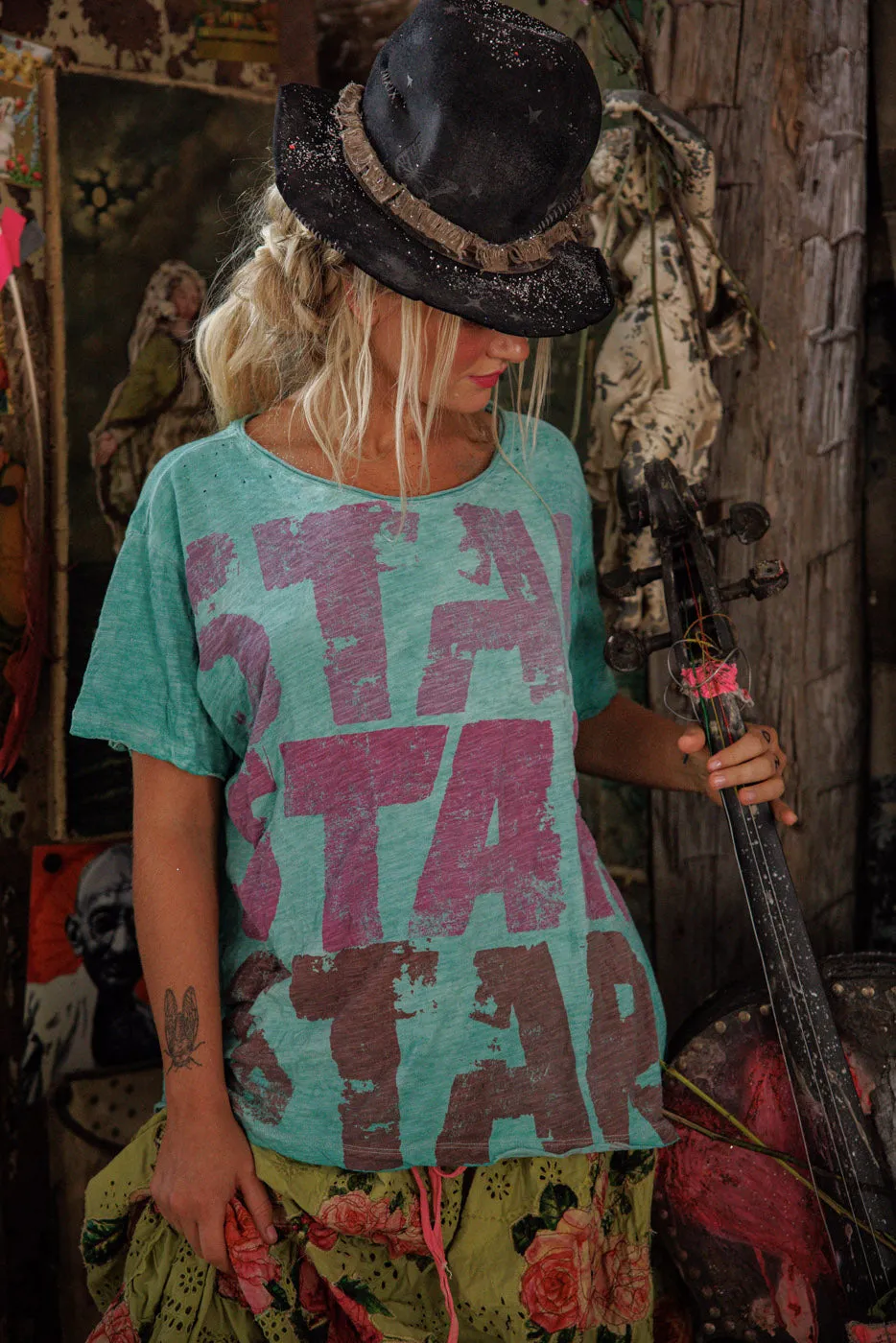 Star Star Star Tee sold by Magnolia Pearl product image thumbnail 2