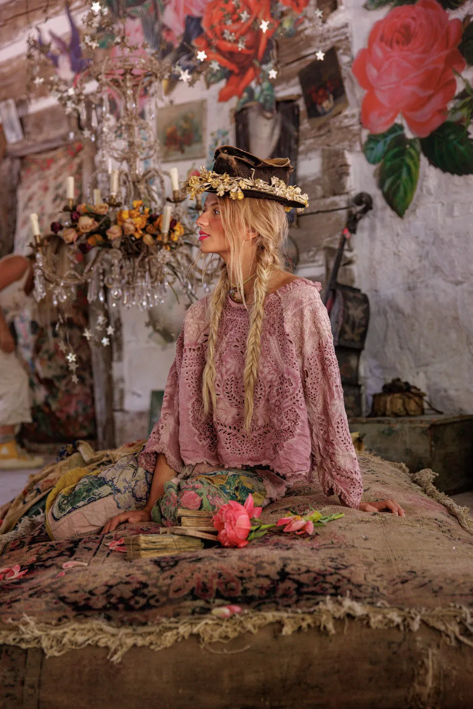 Eyelet Adelise Blouse sold by Magnolia Pearl product image thumbnail 4