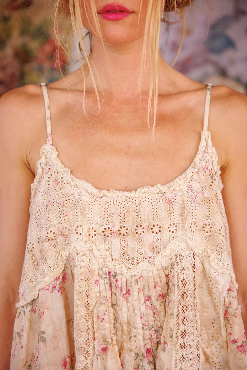 Eyelet Esti Tank sold by Magnolia Pearl product image thumbnail 5