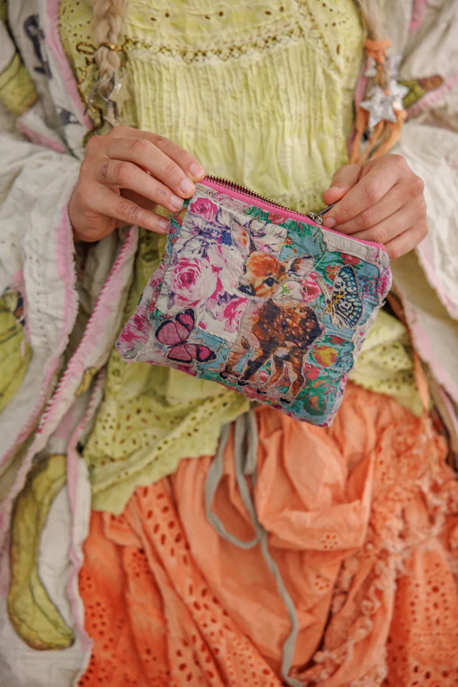 Prairie Clover Coin Pouch sold by Magnolia Pearl product image thumbnail 2