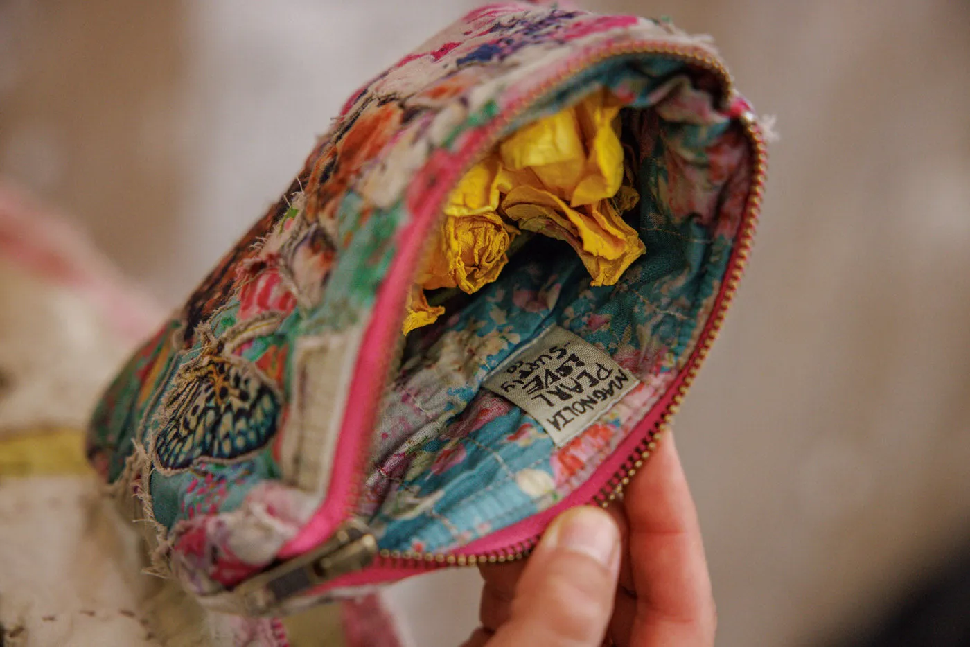 Prairie Clover Coin Pouch sold by Magnolia Pearl product image thumbnail 5