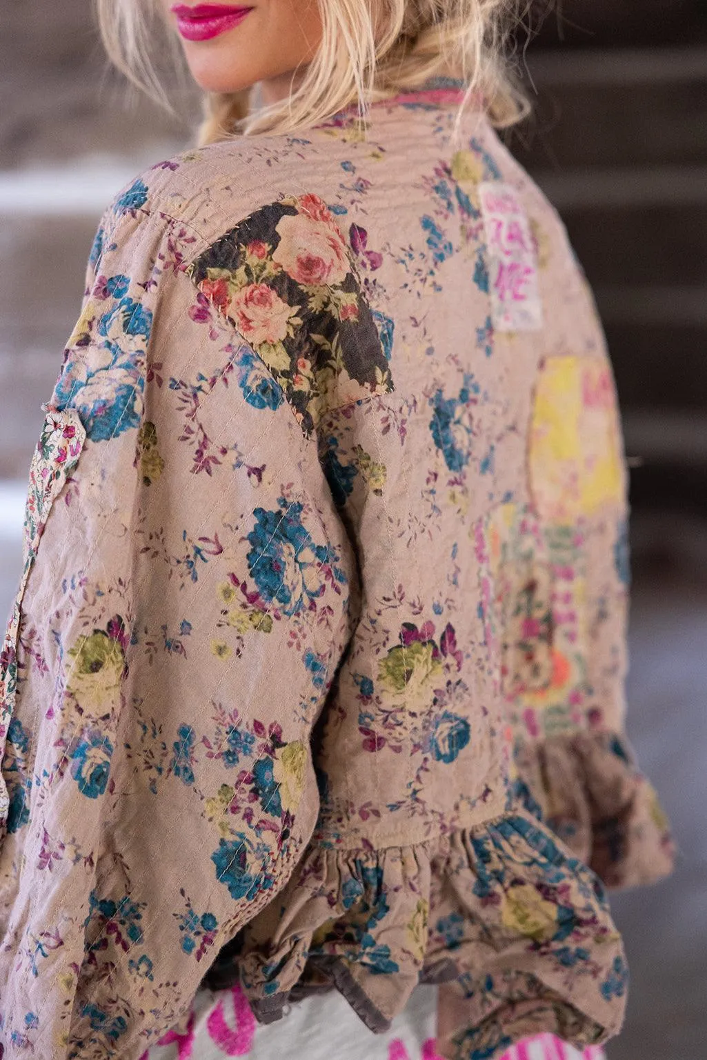 Quilted Lise Lotte Piano Shawl sold by Magnolia Pearl product image thumbnail 4