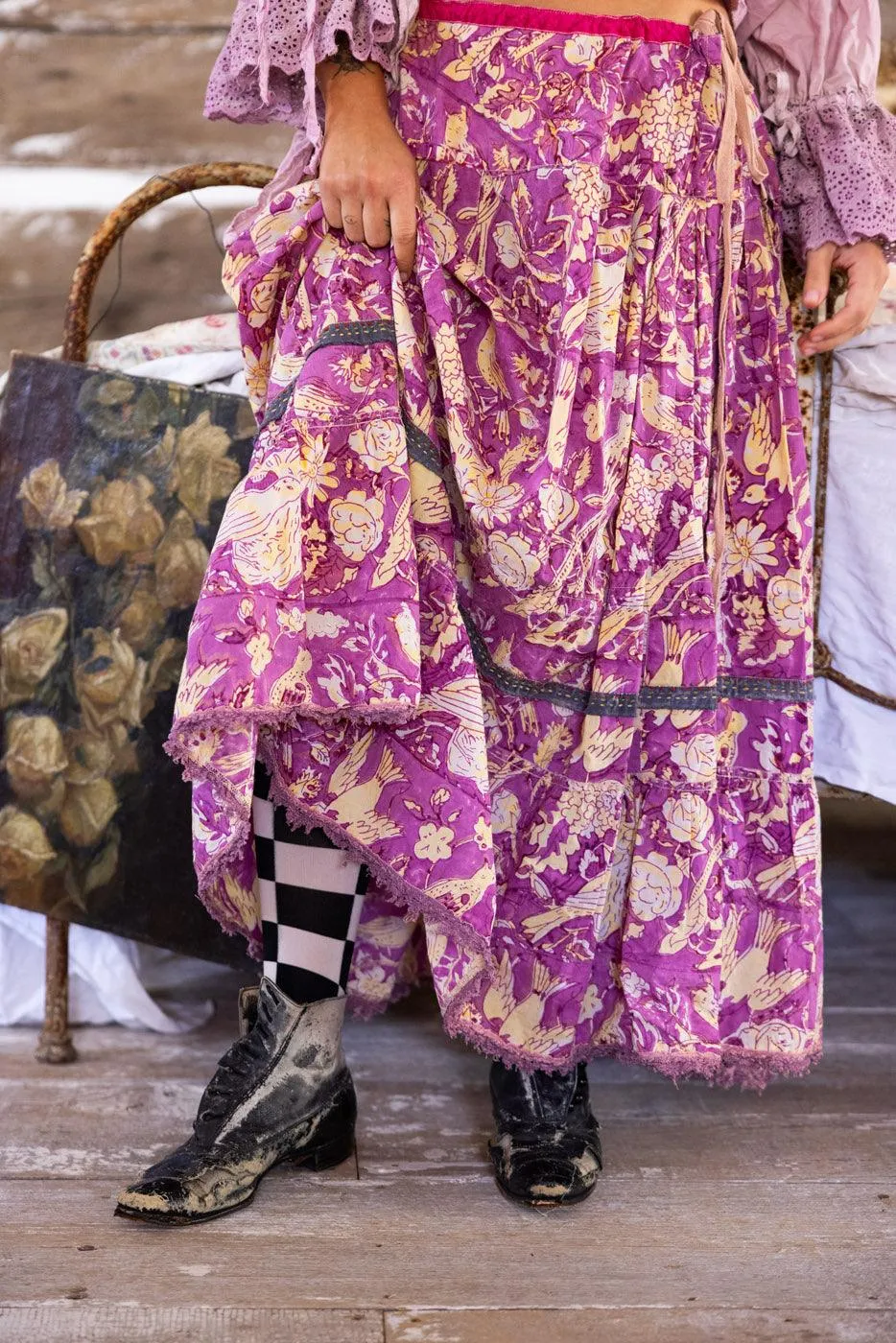 Nepali Peasant Skirt sold by Magnolia Pearl product image thumbnail 2