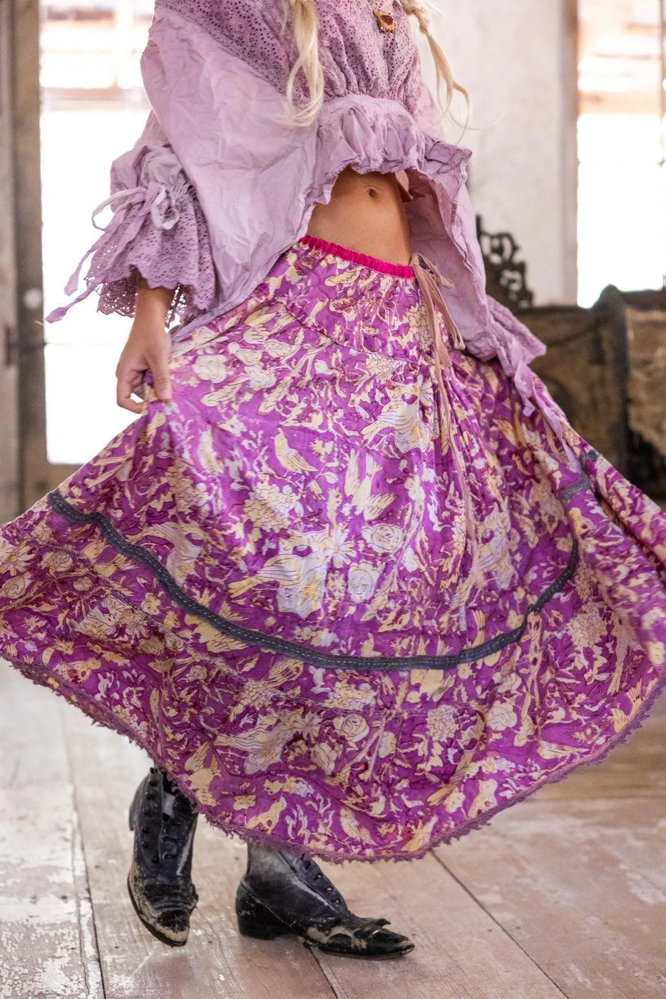 Nepali Peasant Skirt sold by Magnolia Pearl product image thumbnail 4