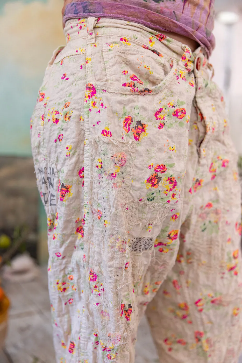 Cotton Linen Miner Pants sold by Magnolia Pearl product image thumbnail 2