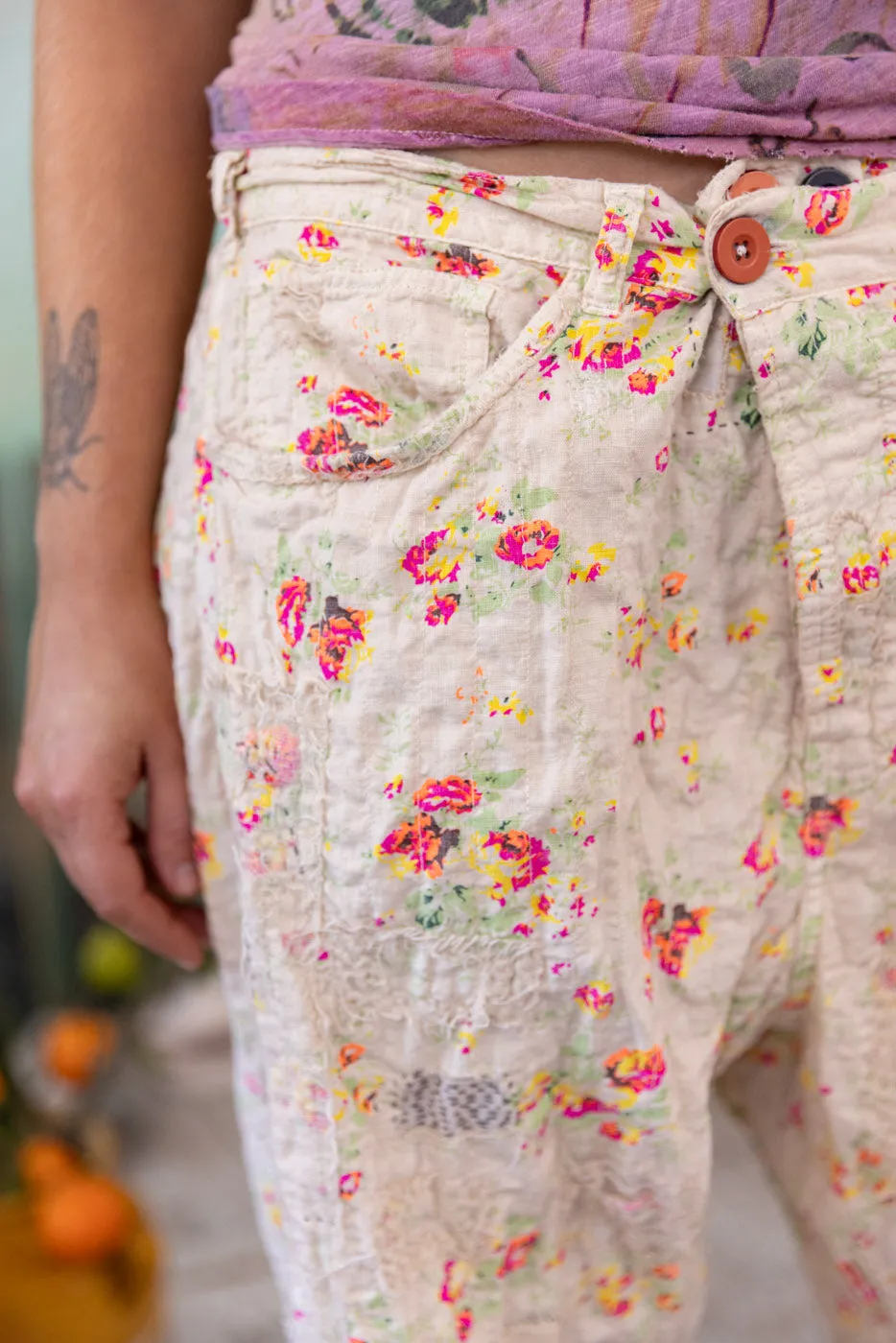 Cotton Linen Miner Pants sold by Magnolia Pearl product image thumbnail 4