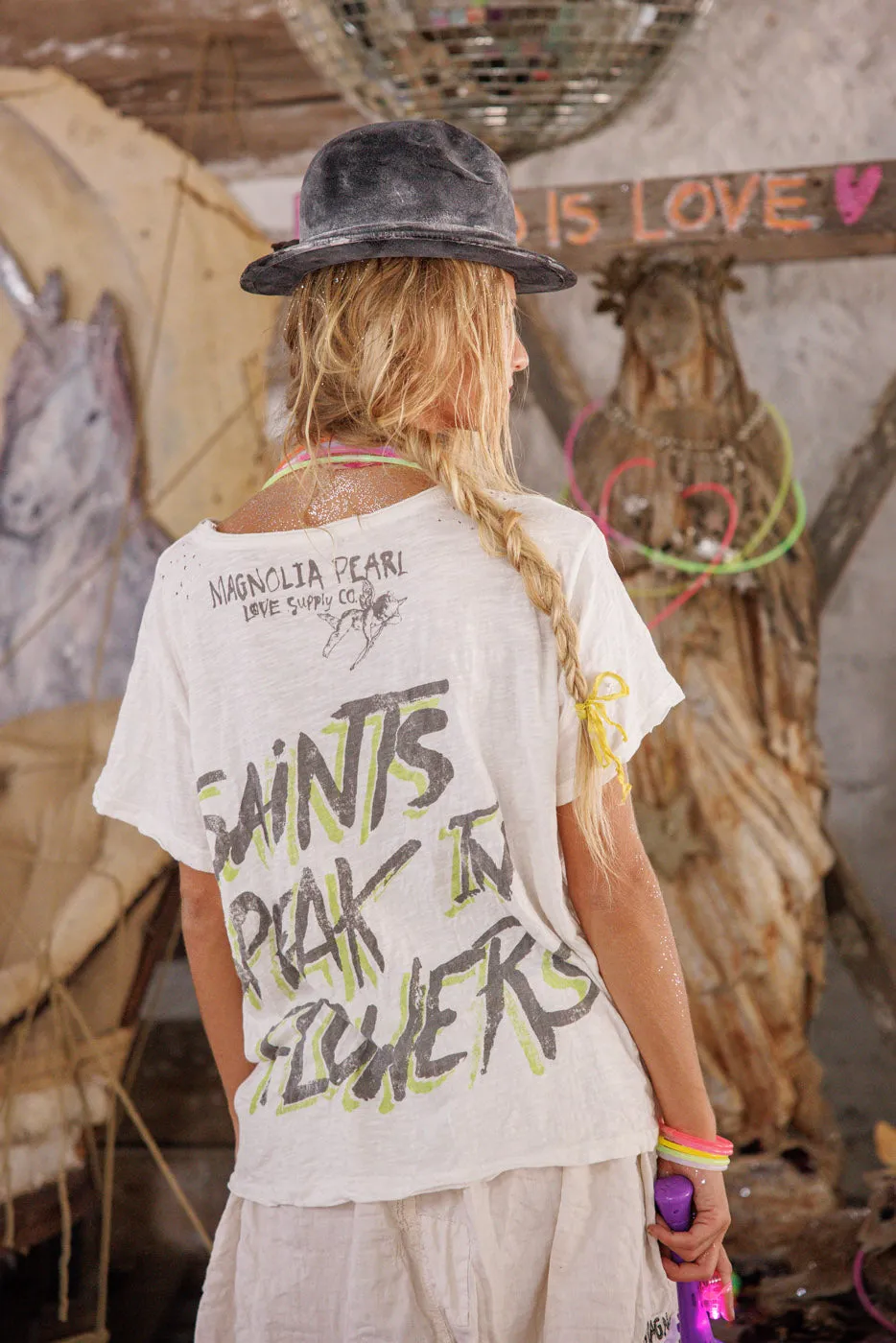 Our Beloved Lady Of Guadalupe Tee sold by Magnolia Pearl product image thumbnail 3