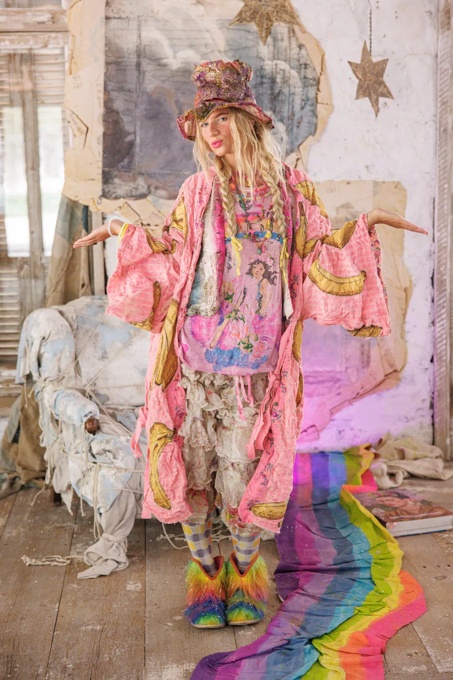 Funk N' Junk Vijji Kimono sold by Magnolia Pearl