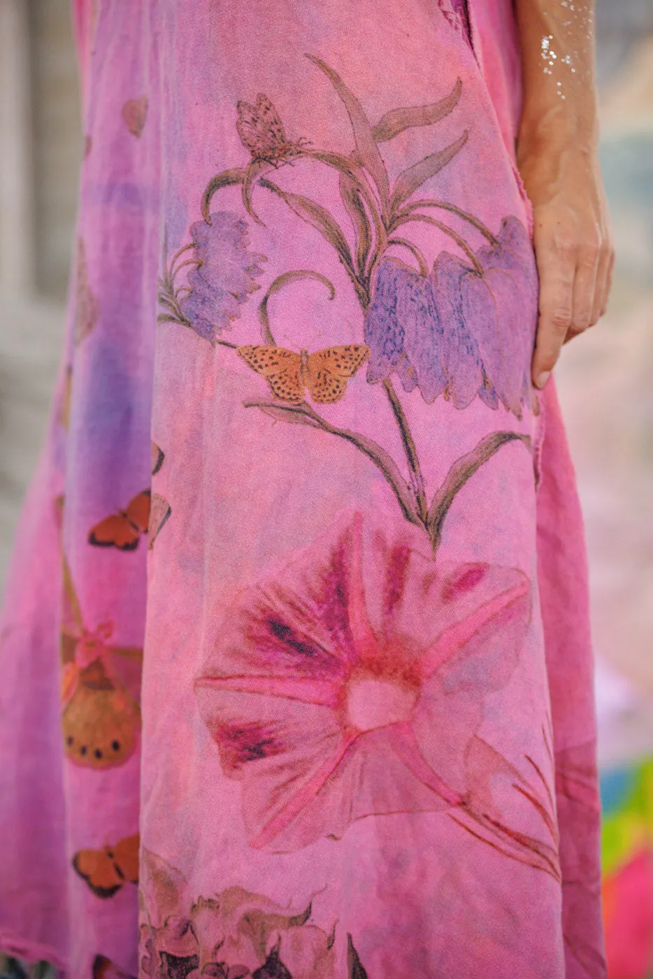 Flor De La Pasión Lana Tank Dress sold by Magnolia Pearl product image thumbnail 4