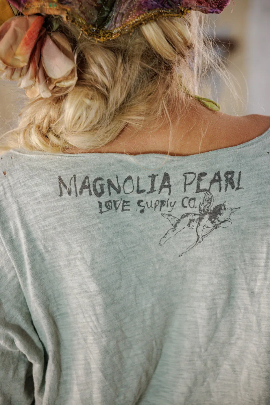 Europa Long Sleeve Tee sold by Magnolia Pearl product image thumbnail 4