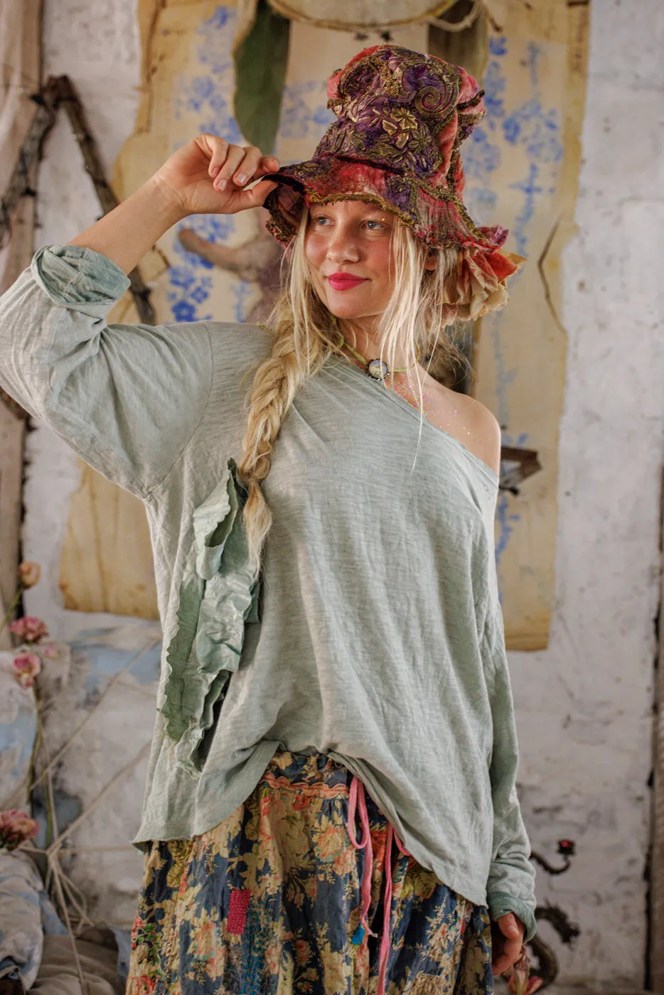 Europa Long Sleeve Tee sold by Magnolia Pearl