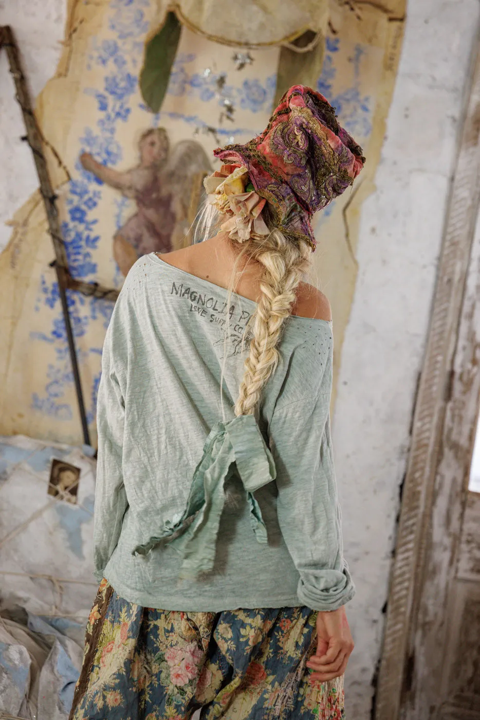 Europa Long Sleeve Tee sold by Magnolia Pearl product image thumbnail 3