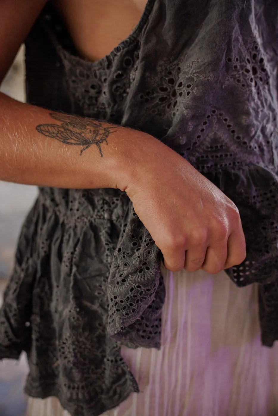 Eyelet Catalina Tank sold by Magnolia Pearl product image thumbnail 3