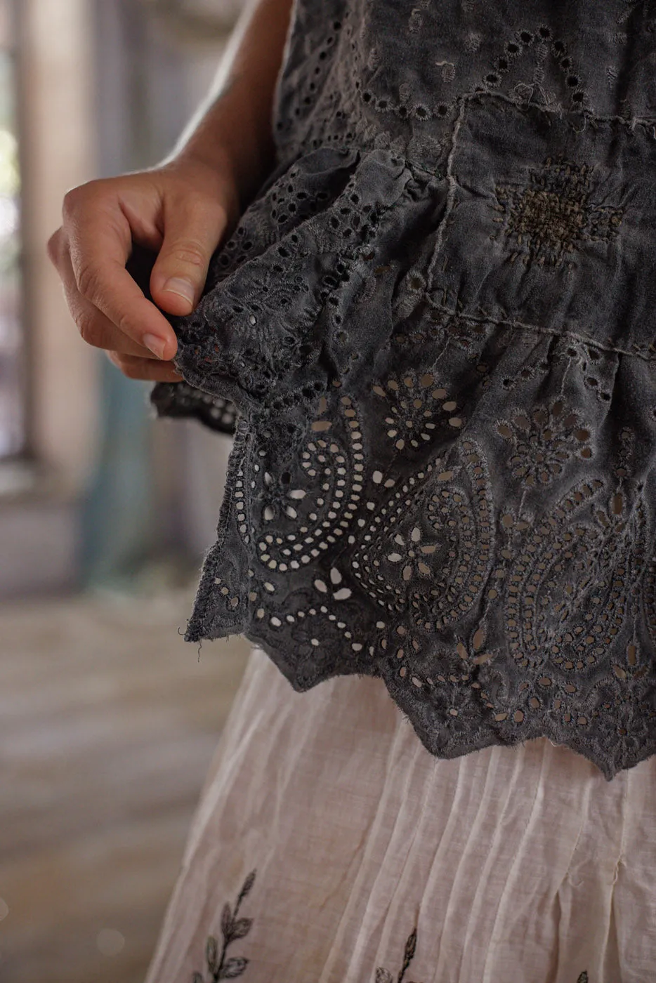 Eyelet Catalina Tank sold by Magnolia Pearl product image thumbnail 4