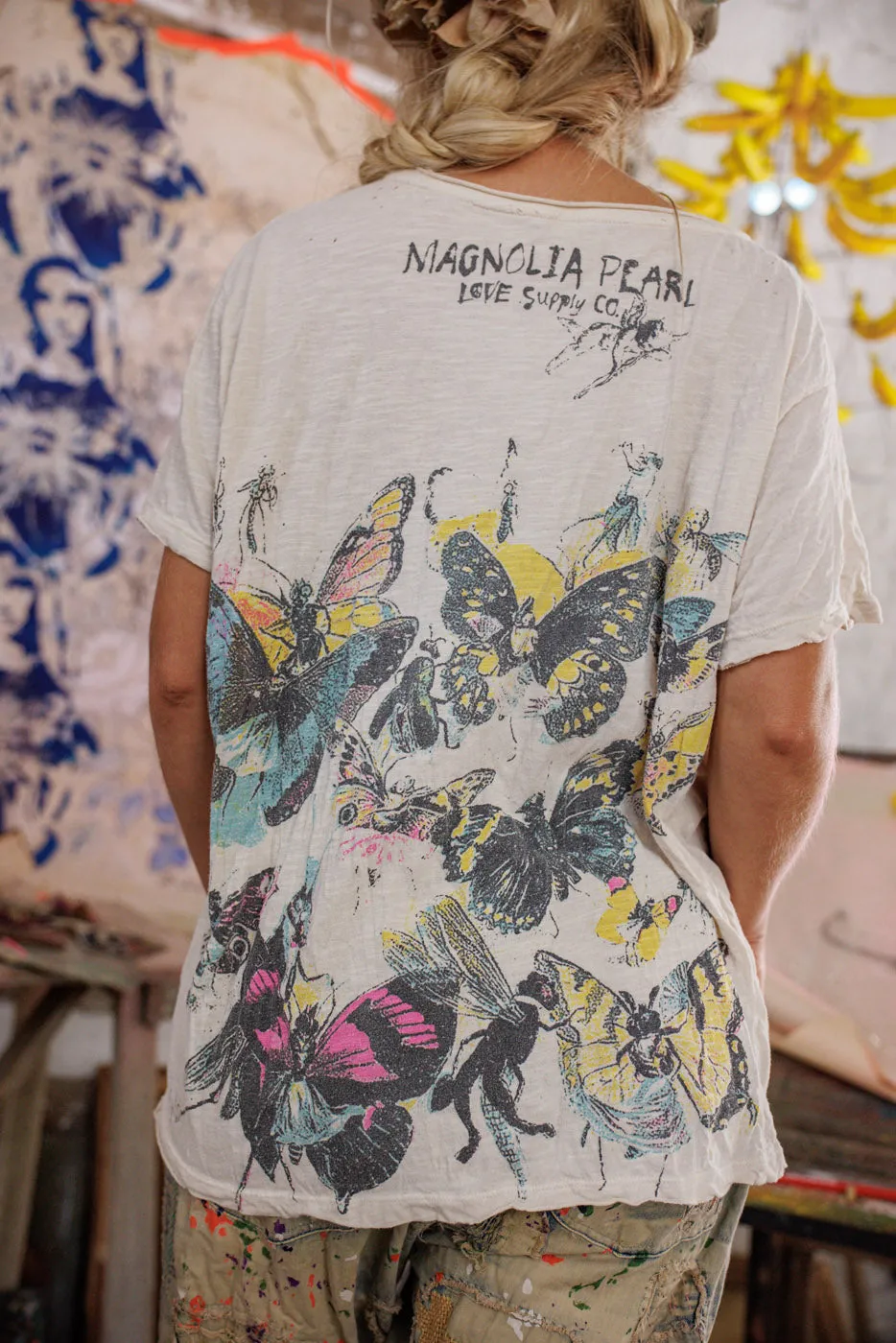 Butterfly Ball Tee sold by Magnolia Pearl product image thumbnail 4