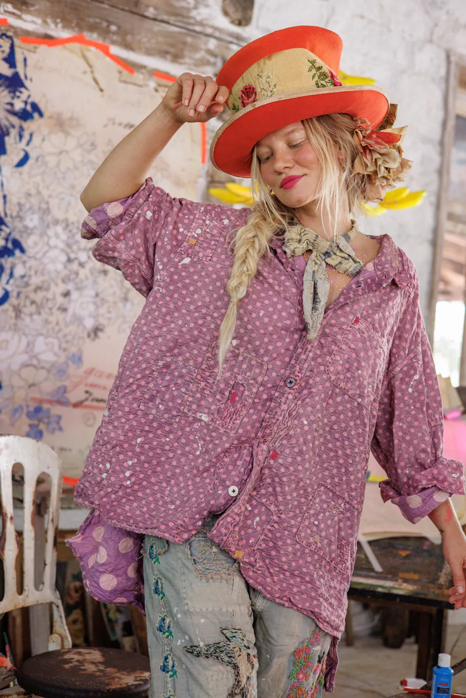 Adison Workshirt sold by Magnolia Pearl product image thumbnail 5