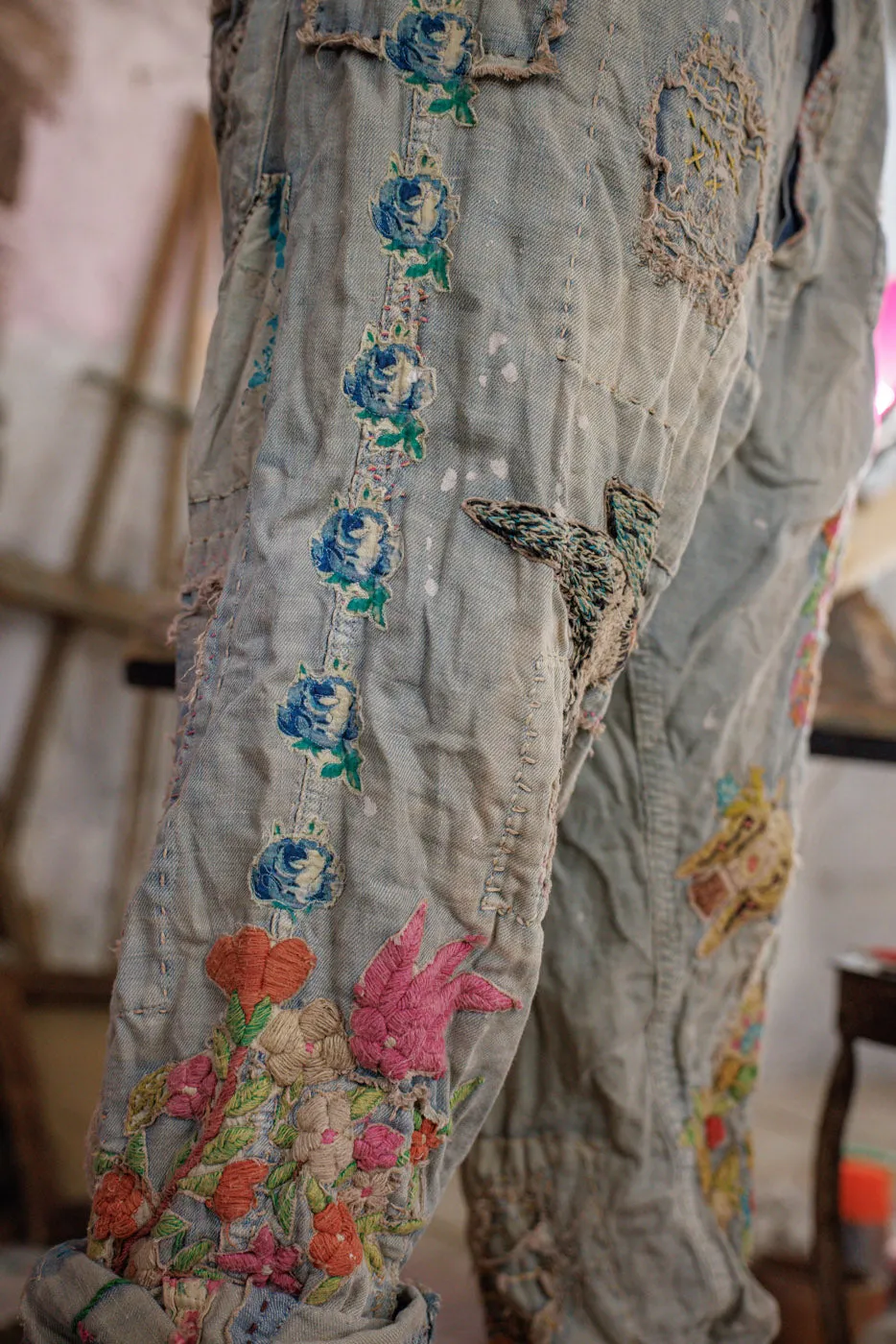 Floral Miner Denims sold by Magnolia Pearl product image thumbnail 3