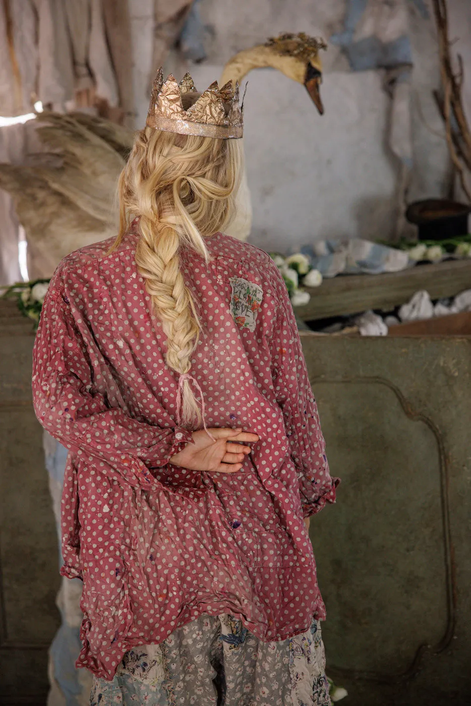 Printed Adison Workshirt sold by Magnolia Pearl product image thumbnail 5