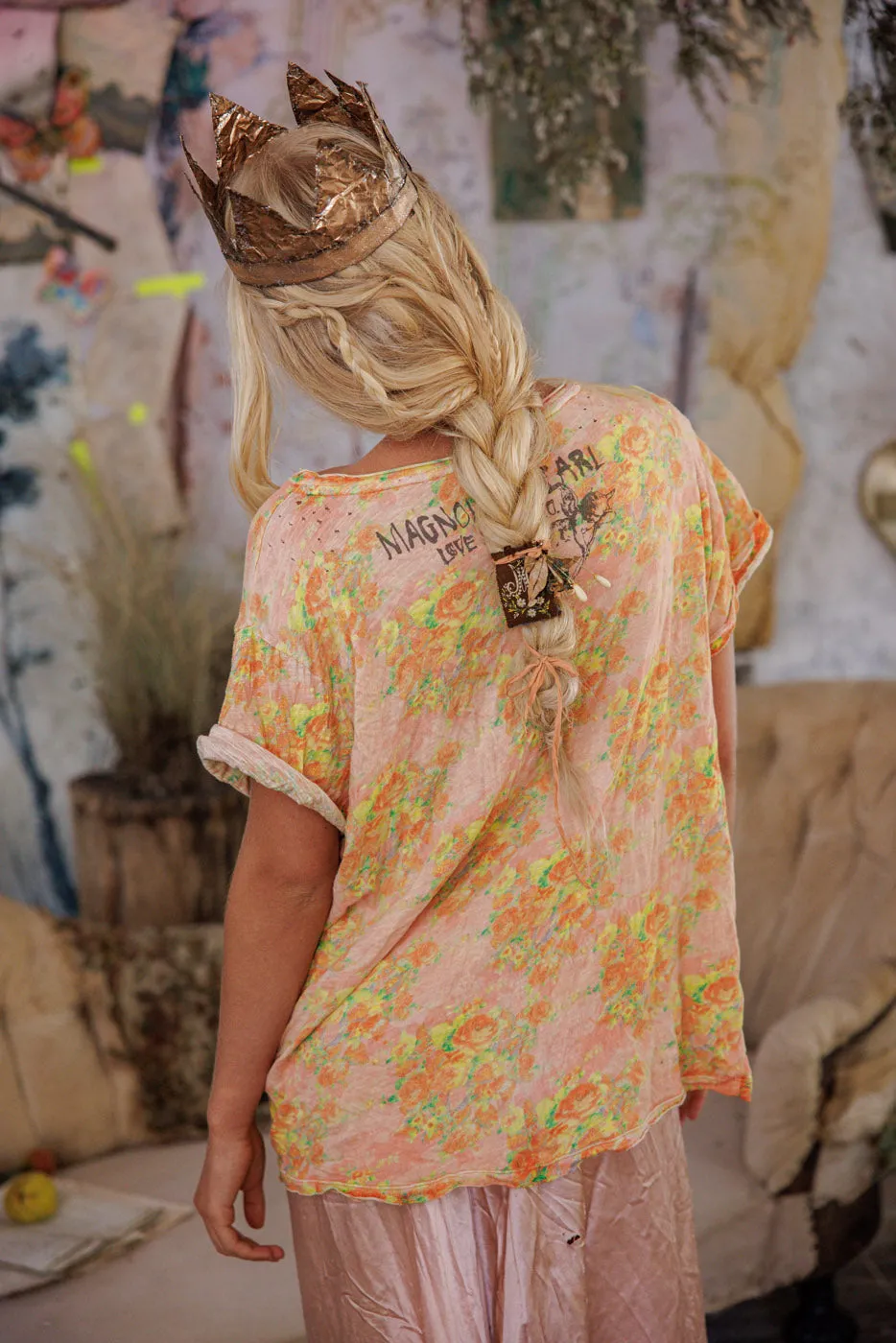 All Over Roses Guadalupe Tee sold by Magnolia Pearl product image thumbnail 5