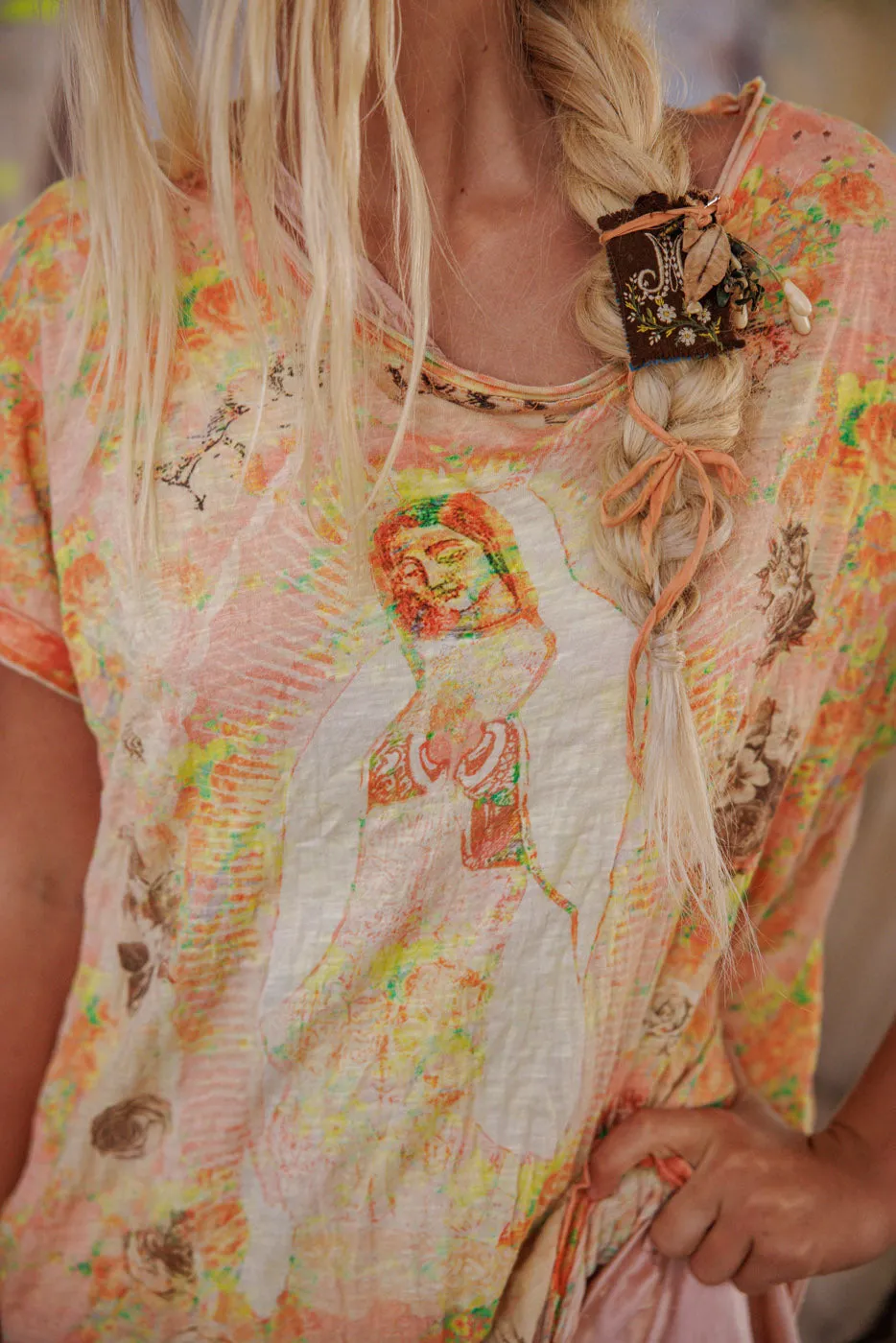 All Over Roses Guadalupe Tee sold by Magnolia Pearl product image thumbnail 4