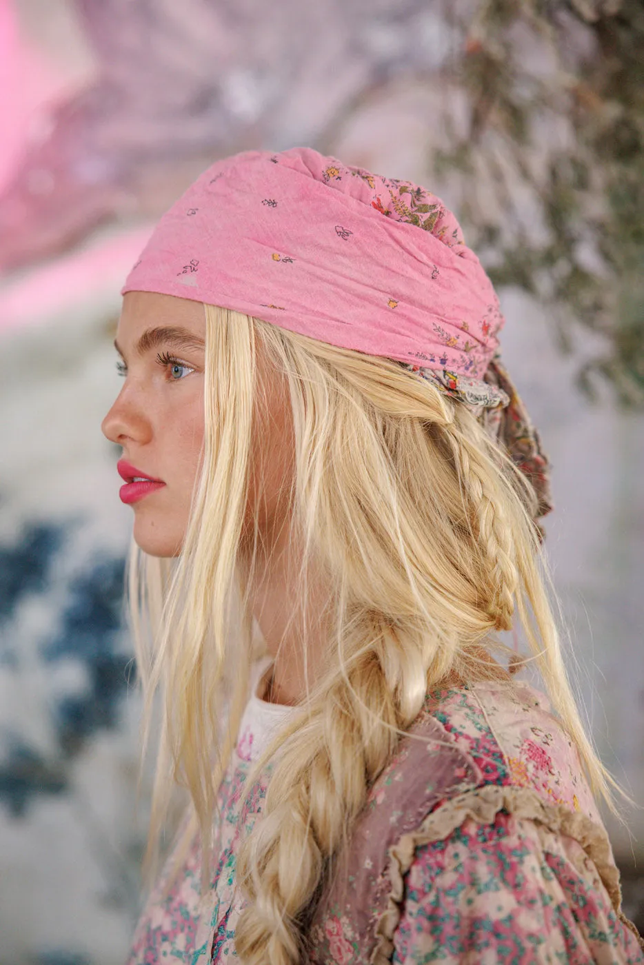 Agathe French Floral Scarf sold by Magnolia Pearl product image thumbnail 2