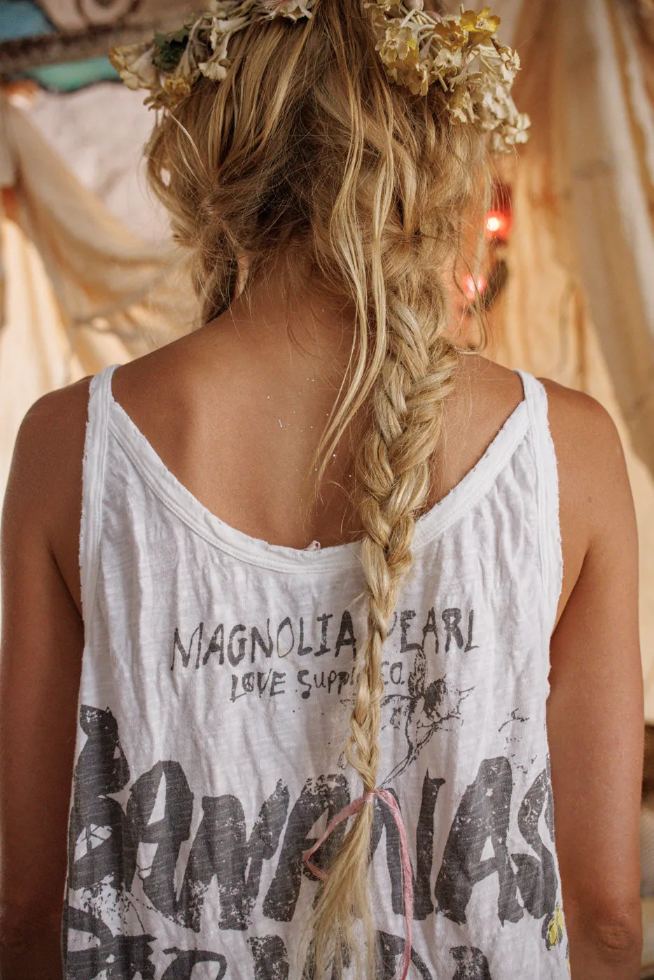 Bananas Por Vida Lana Tank sold by Magnolia Pearl product image thumbnail 5