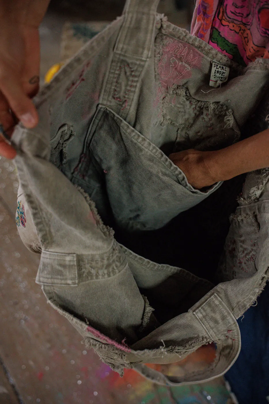 Block Print Bag sold by Magnolia Pearl product image thumbnail 5