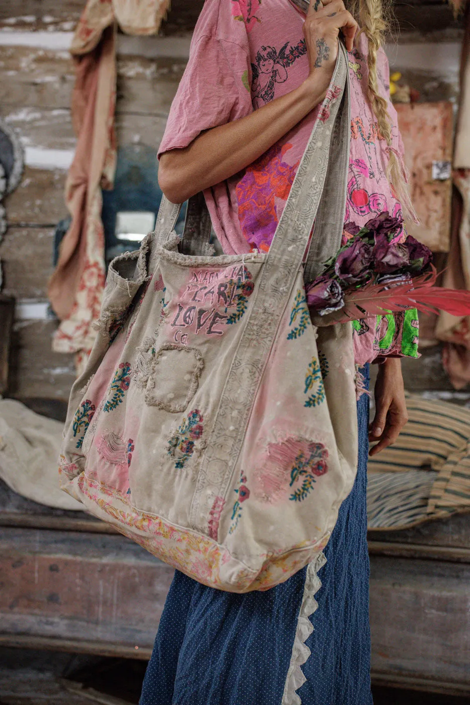 Block Print Bag sold by Magnolia Pearl product image thumbnail 2