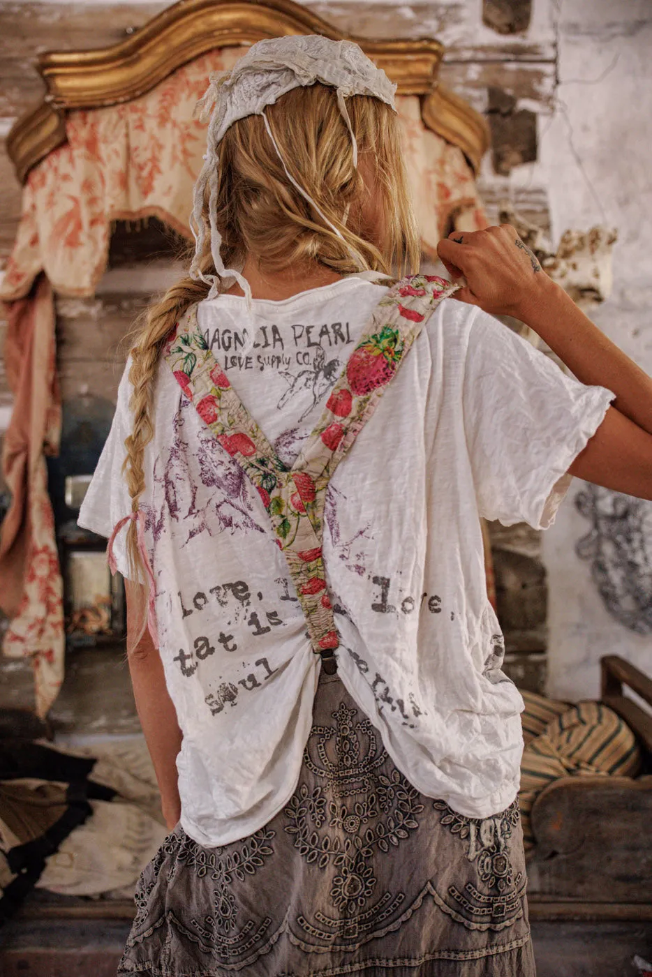 Strawberry Shae Suspenders sold by Magnolia Pearl product image thumbnail 4