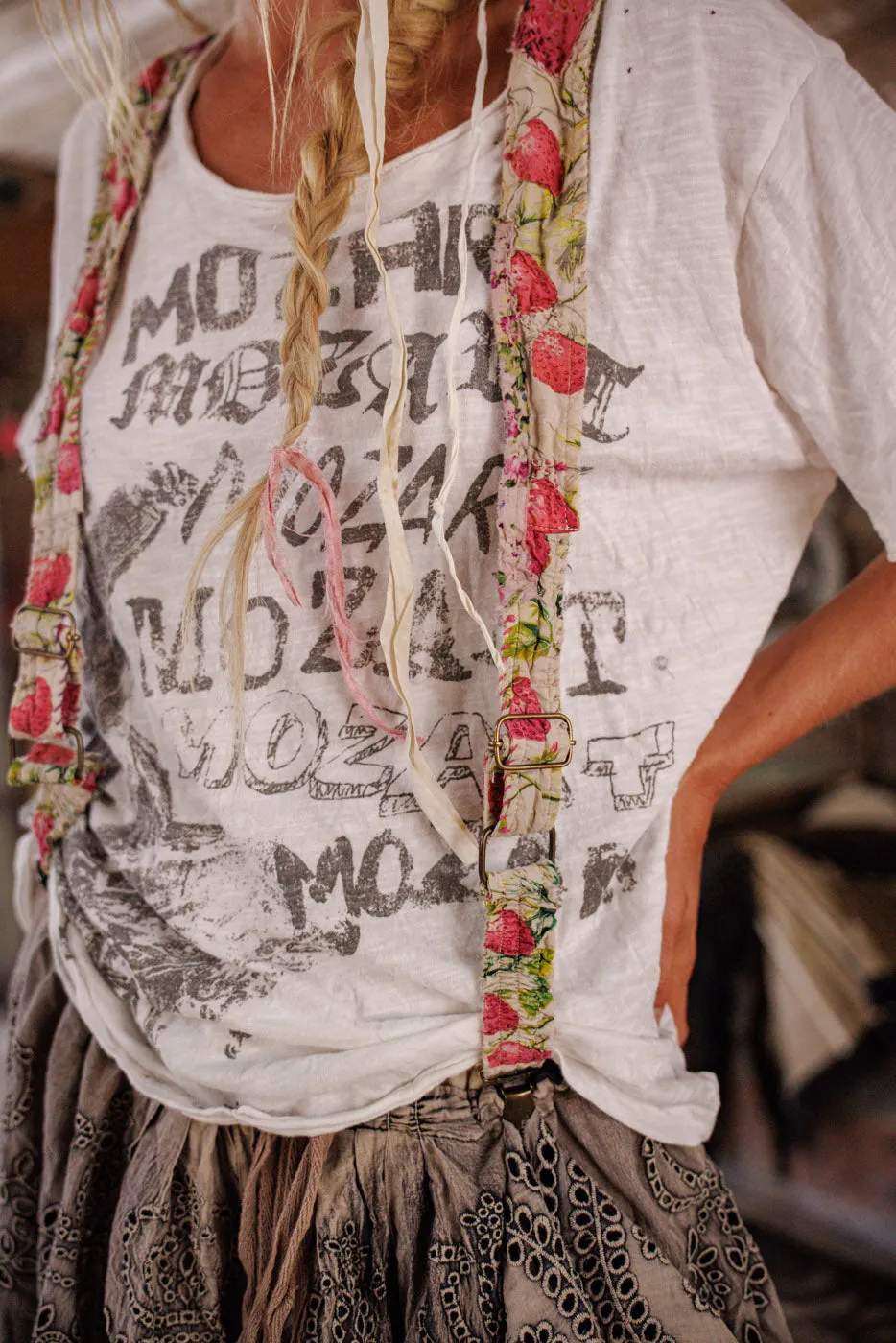 Strawberry Shae Suspenders sold by Magnolia Pearl product image thumbnail 3