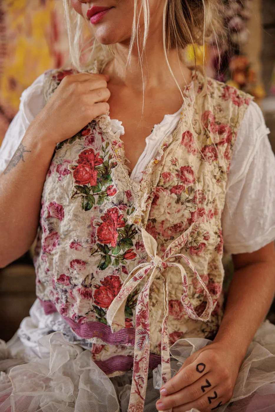 Quilted Nikha Vest sold by Magnolia Pearl product image thumbnail 3