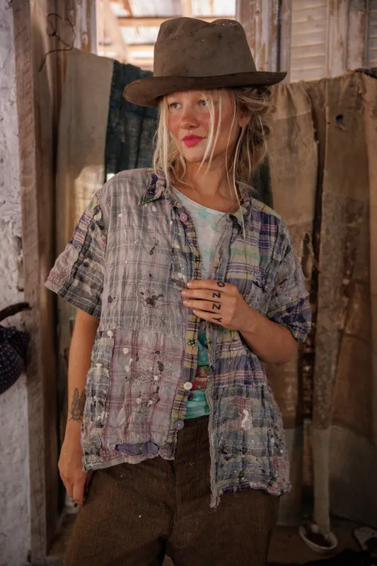 YD Patchwork Perletta Shirt sold by Magnolia Pearl