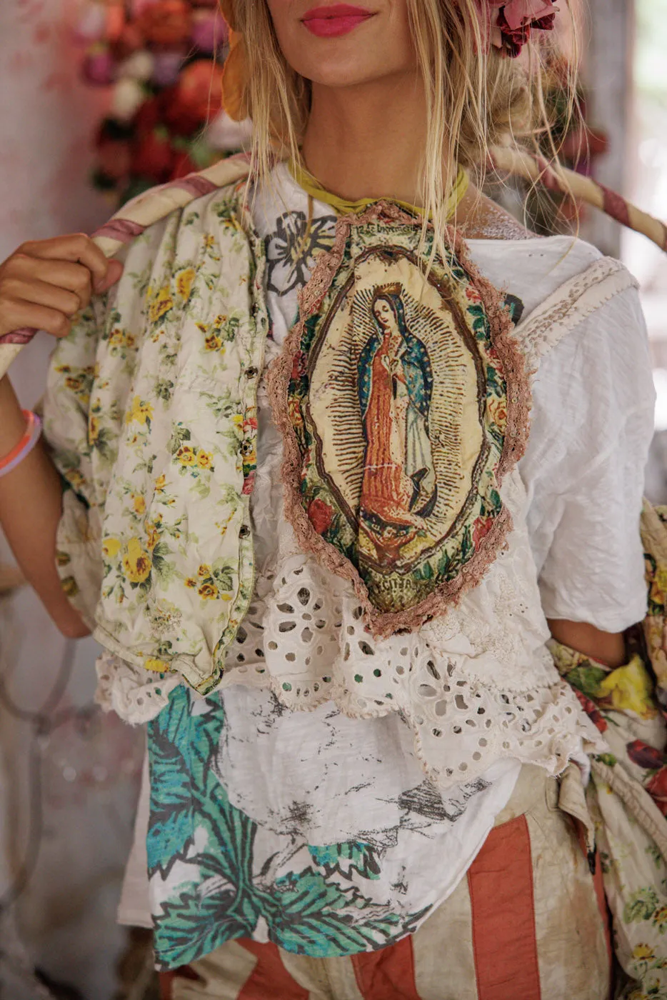 Mary Jabot with Roses sold by Magnolia Pearl product image thumbnail 3