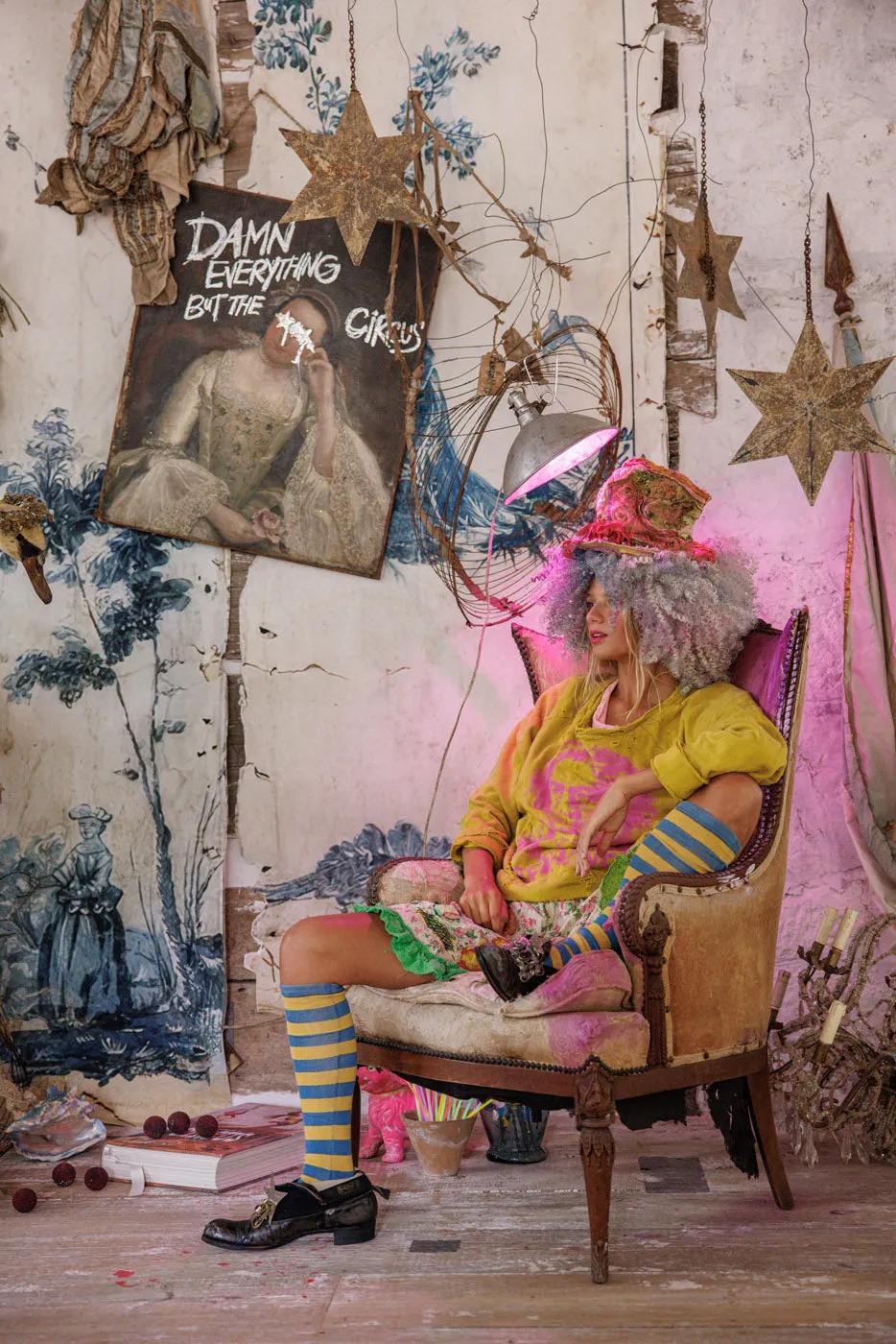 Stripe OTK Socks sold by Magnolia Pearl