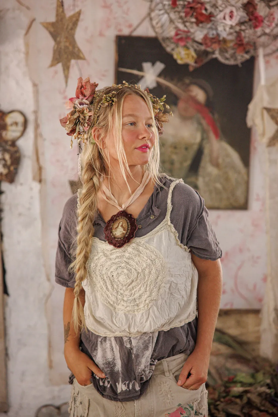 Flosi Cami Tank sold by Magnolia Pearl product image thumbnail 3