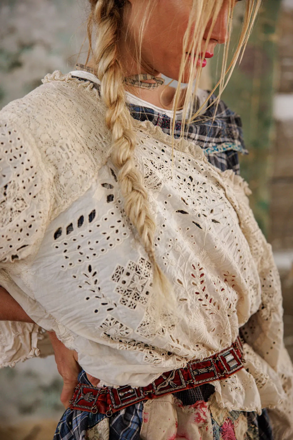 Eyelet Adelise Blouse sold by Magnolia Pearl product image thumbnail 3