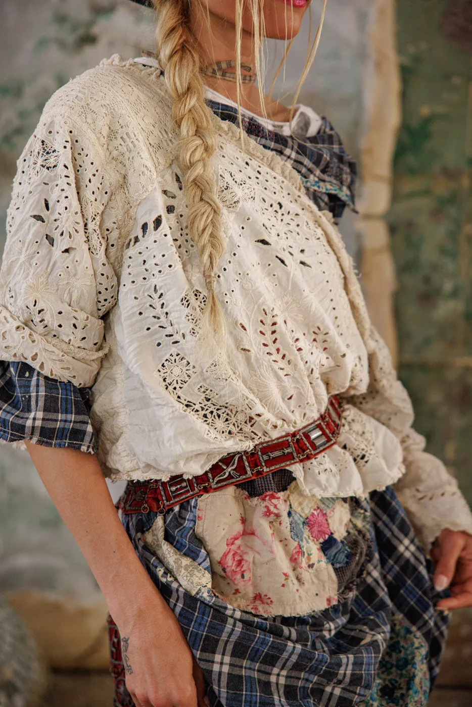 Eyelet Adelise Blouse sold by Magnolia Pearl product image thumbnail 4