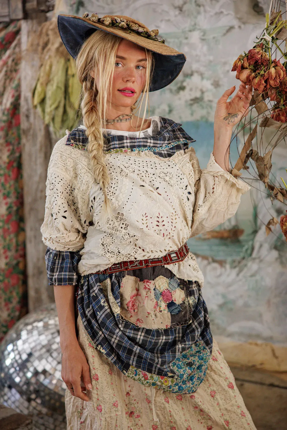 Eyelet Adelise Blouse sold by Magnolia Pearl product image thumbnail 2