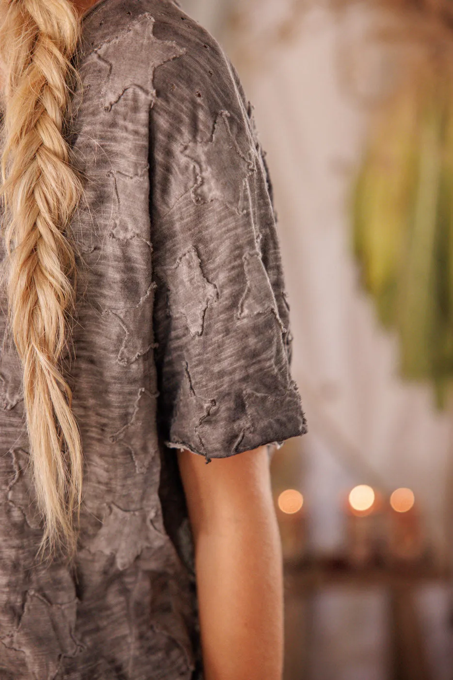 Little Star Appliqué Tee sold by Magnolia Pearl product image thumbnail 5