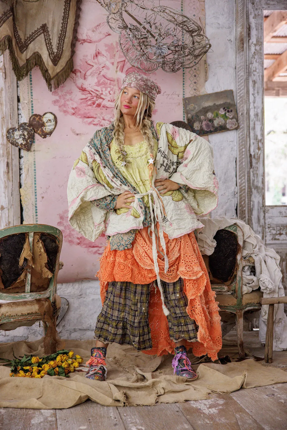 Banana Funk N' Junk Kimono sold by Magnolia Pearl