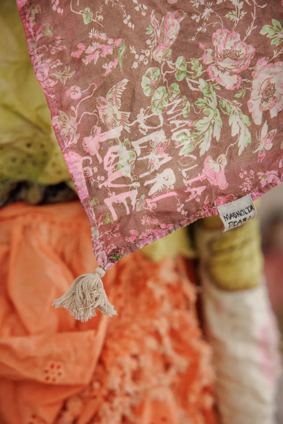 Tassel Handkerchief sold by Magnolia Pearl product image thumbnail 4