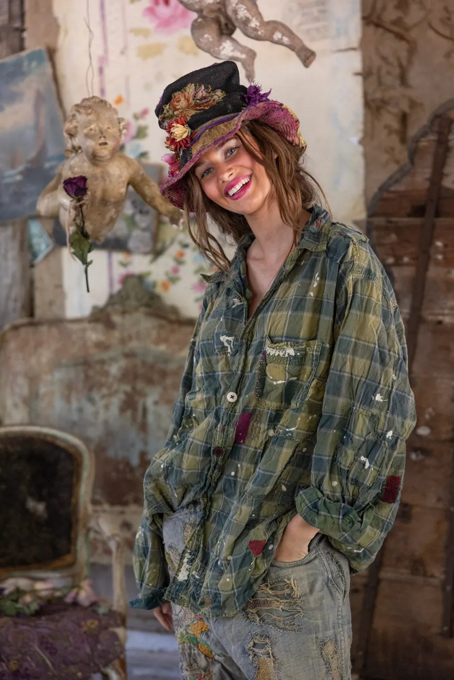 Landes Workshirt sold by Magnolia Pearl