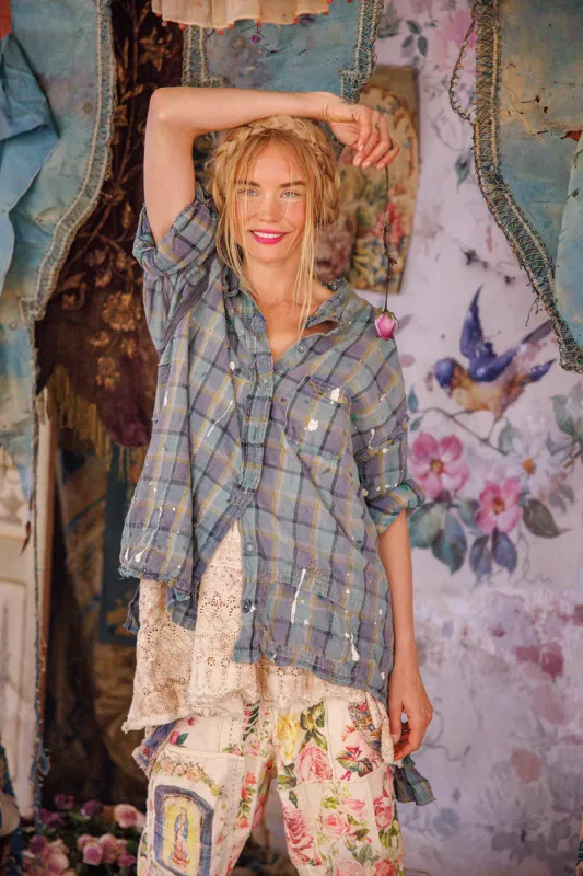 Check Adison Workshirt sold by Magnolia Pearl