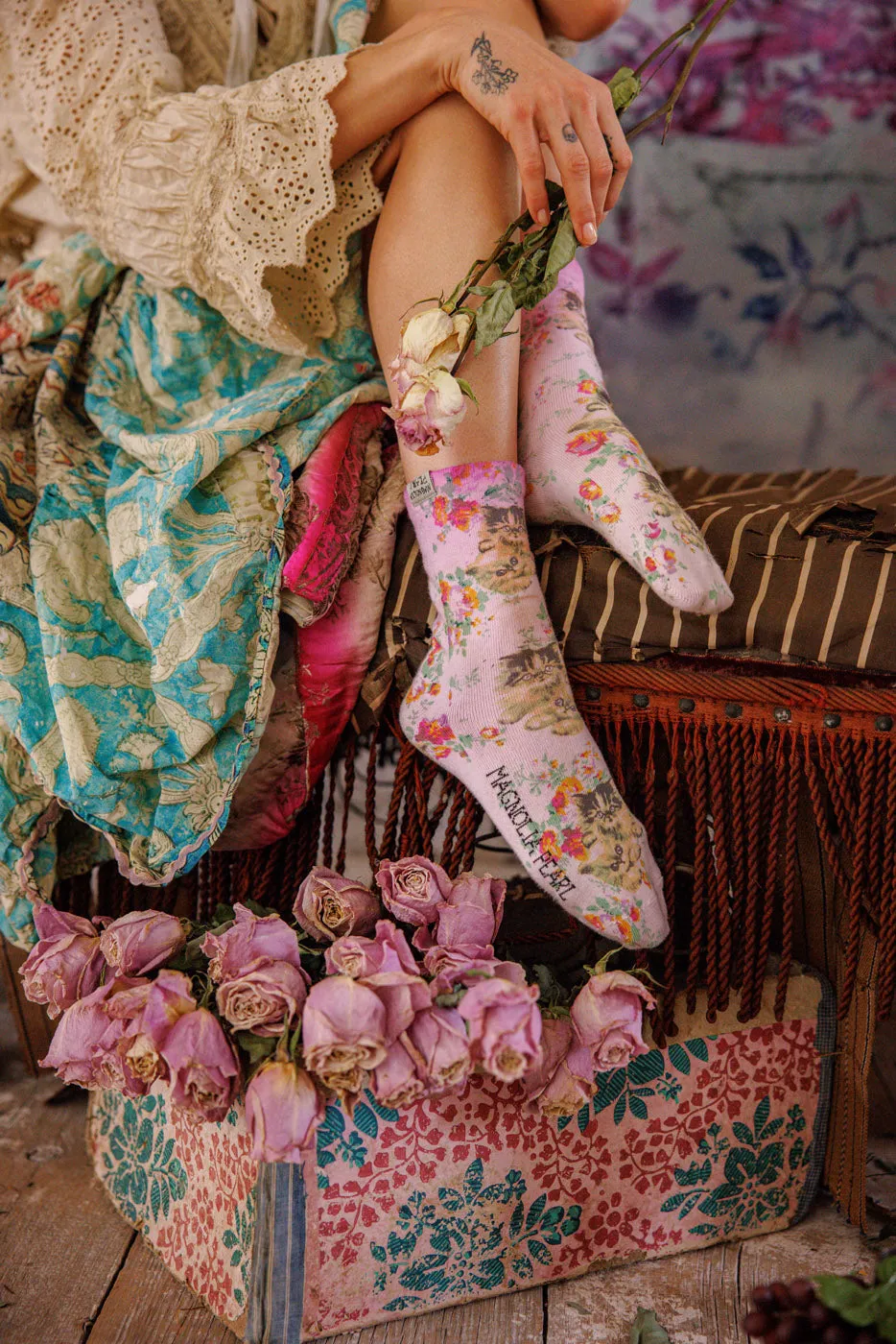 Shadow and Boo MP Socks sold by Magnolia Pearl product image thumbnail 3